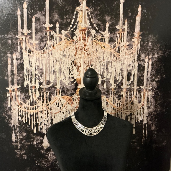 Sterling Silver Neck Cuff - Picture 2 of 6